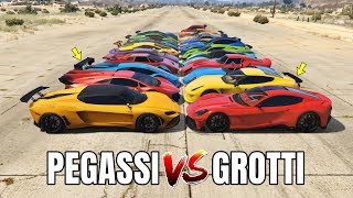 GTA 5 ONLINE : PEGASSI VS GROTTI (WHICH IS FASTEST?) | Lamborghini VS Ferrari GTA 5 ONLINE : PEGASSI VS GROTTI (WHICH IS FASTEST?) | Lamborghini VS Ferrari