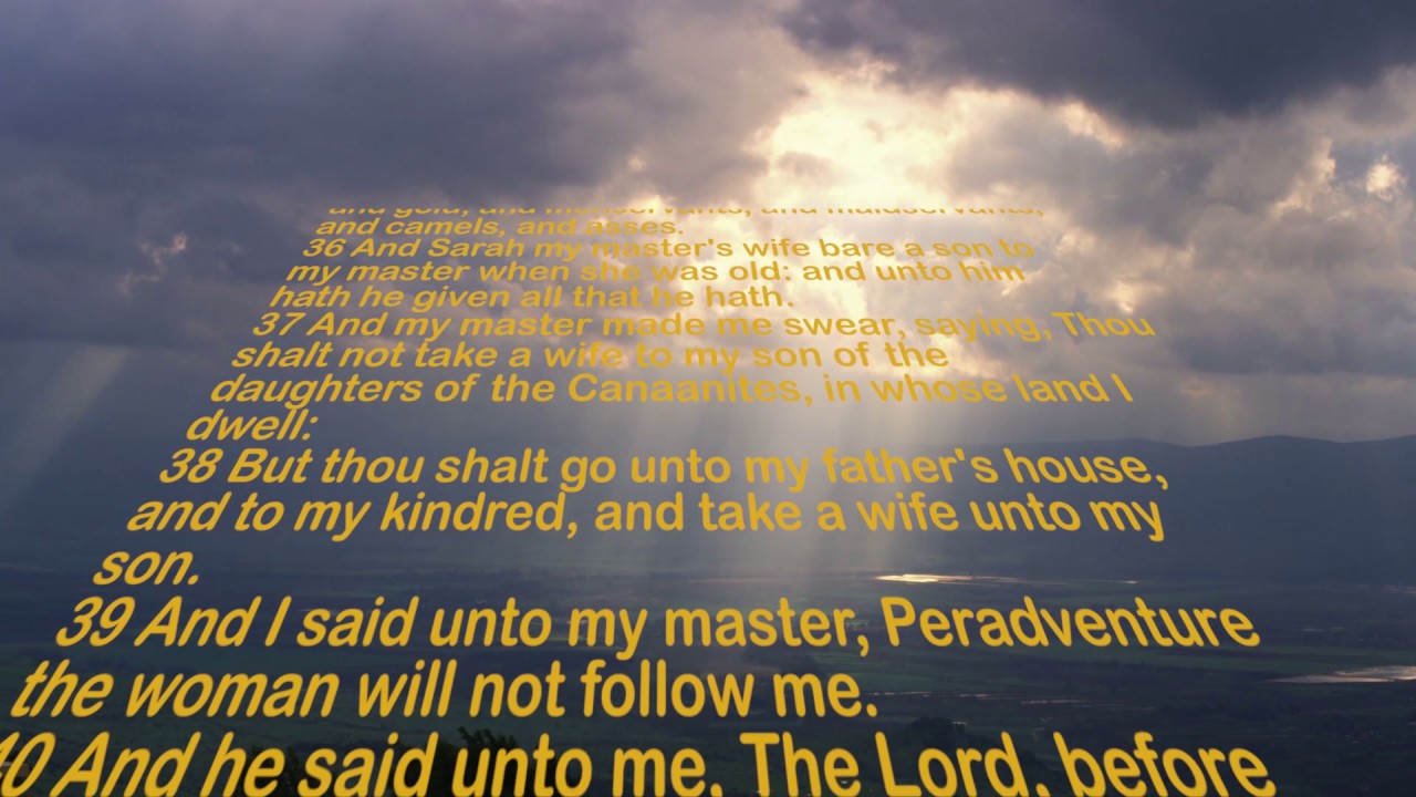 Daily Audio Bible The Book Of Genesis Chapter 24 KJV King James daily-audio-bible-the-book-of-genesis-chapter-24-kjv-king-james