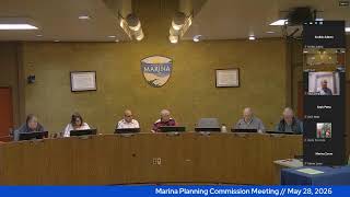Marina Planning Commission 5/28/2026