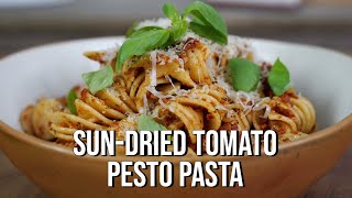 Sun-Dried Tomato Pesto Pasta | The Tastiest Recipe