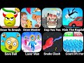 Draw To Smash, Draw Master, Dop Yes Yes, Kick The Ragdoll, Save Ball, Layer Man, Snake Clash