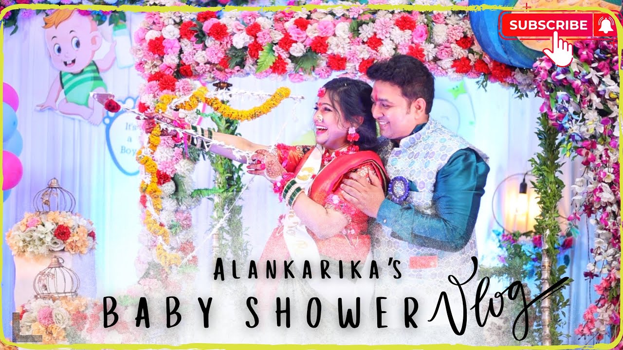 Alankarika's Baby Shower Vlog | डोहाळे जेवण (Godh Bharai) | Skai high vlogs