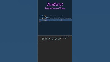 JavaScript - Een string omkeren