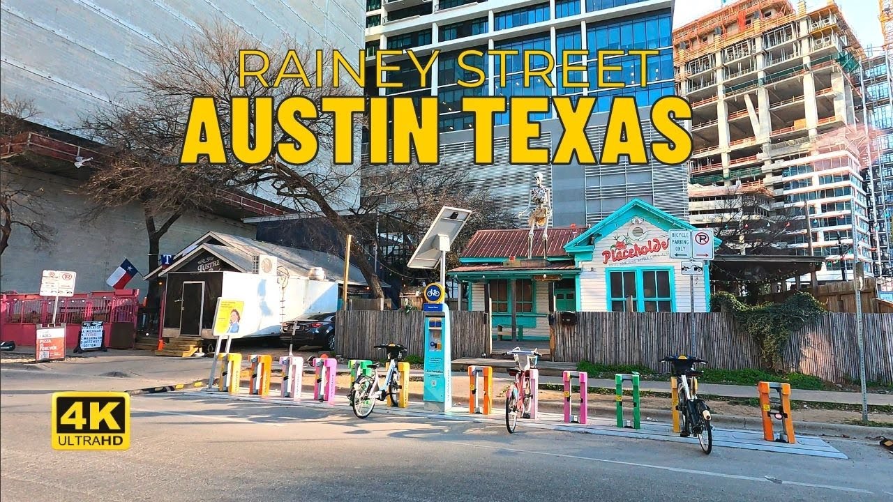 Walking Rainey Street, Austin Texas January 2024 YouTube