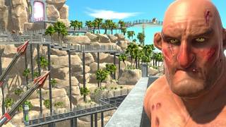 Hill Giant Evolution Can He Beat Every Obstacle  -  Animal Revolt Battle Simulator