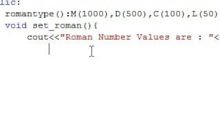 Roman Number Part 1