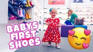 BABY'S FIRST SHOES! BABY'S FIRST SHOES!