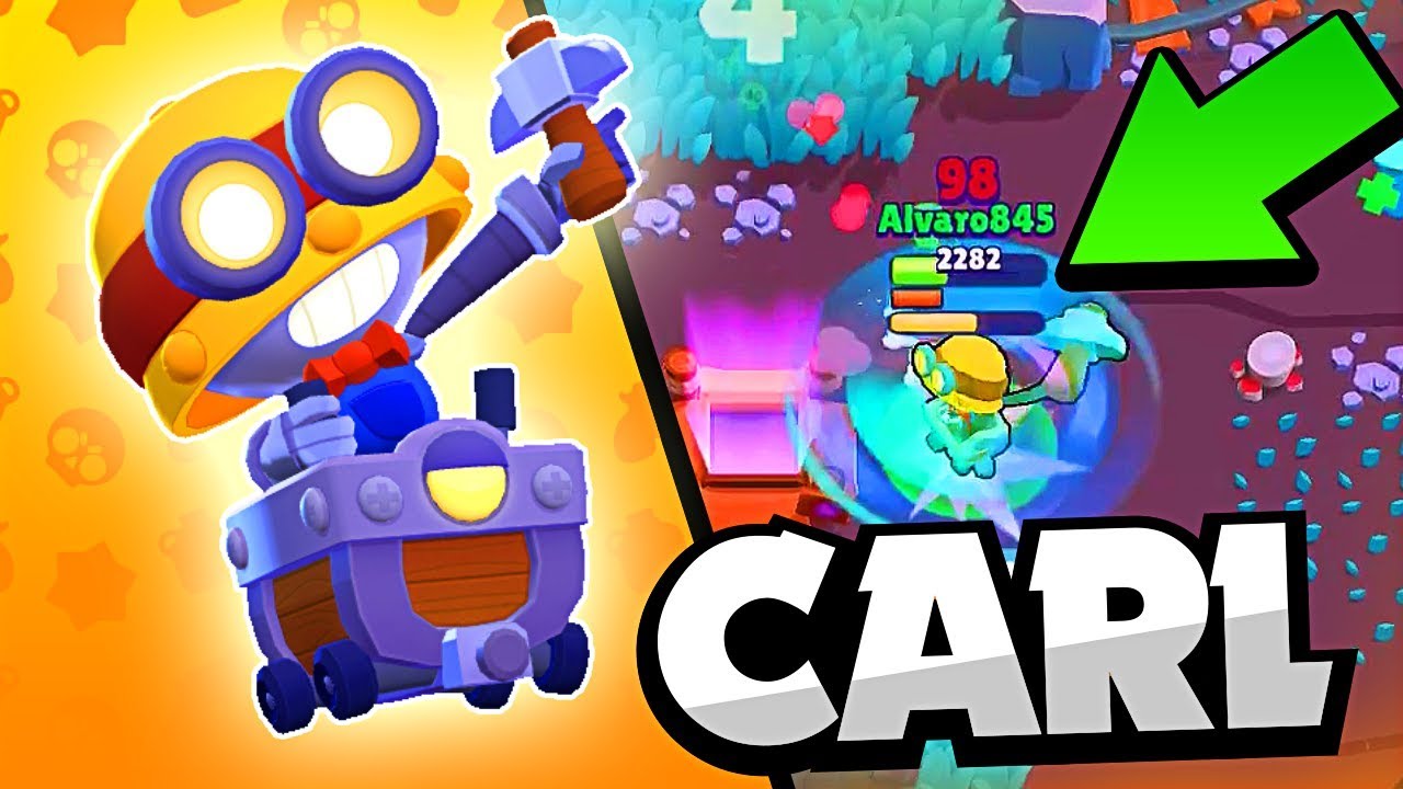 Brawl Stars Primeras Impresiones De Carl - ca4l brawl stars dibujo