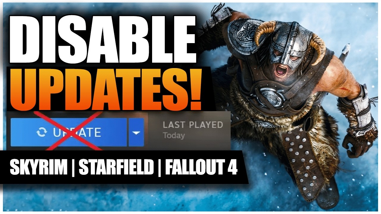 Stop The Skyrim Update From Breaking Your Mods - HOW TO - Skyrim - Starfield - Fallout 4