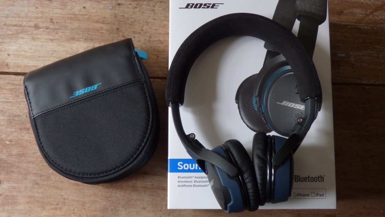 Bose SoundLink On-Ear Bluetooth Unboxing FR - YouTube