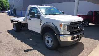 2020 F550 11ft Aluminum Flat Bed