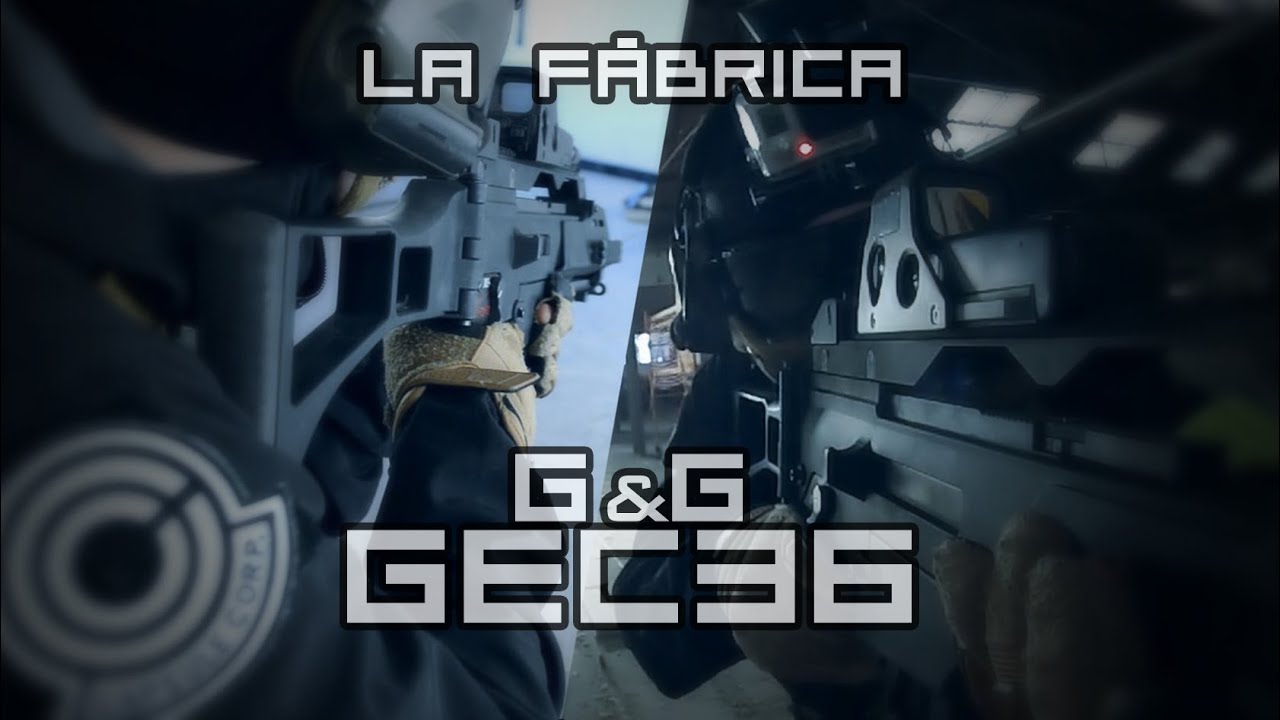 G&G GEC36 | La Fábrica - Rescue Me | Airsoft Gandía | Capsule Airsoft España