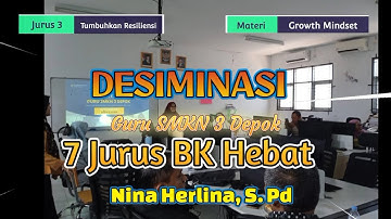 7 Jurus BK Hebat - Implementasi Jurus 3 : Tumbuhkan Resiliensi by Nina Herlina