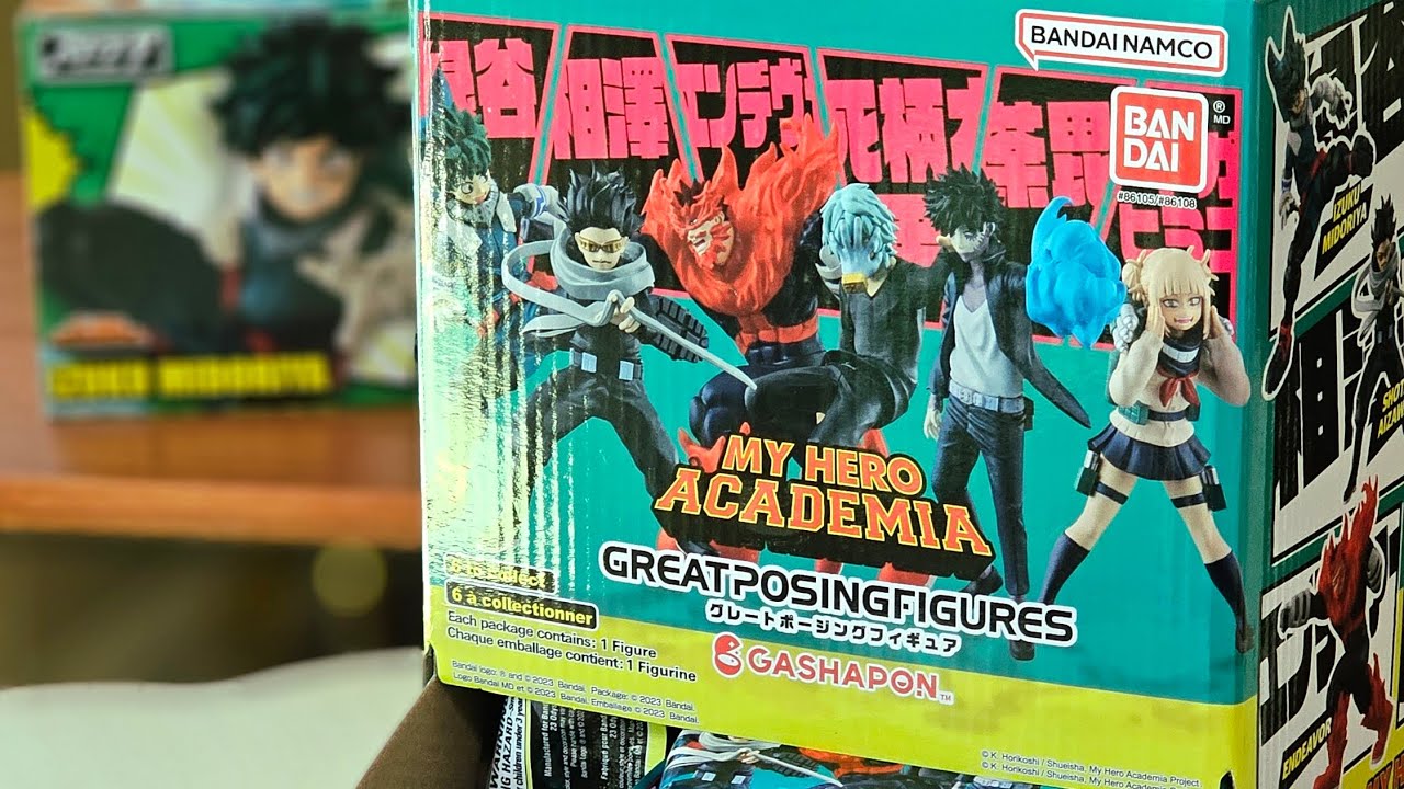 My Hero Academia Great Posing Figures blindbag CASE!