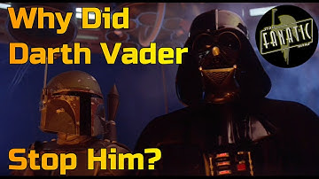 Why Darth Vader Stopped Boba Fett From Shooting Chewbacca!
