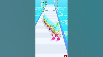 Bakery Stack Run Factory Ice Cream 🍩🧁🥧 X -- level 42 #shorts