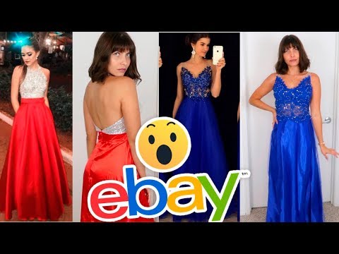 probando-vestidos-baratos-de-ebay-|-lo-que-pedí-vs-lo-que-recibí-|-prom-dresses-valen-la-pena?