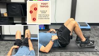 Supine Hooklying Alternating IR Marching No Lift