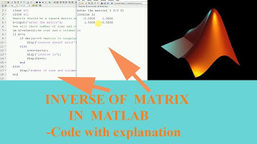 Inverse of a matrix in matlab