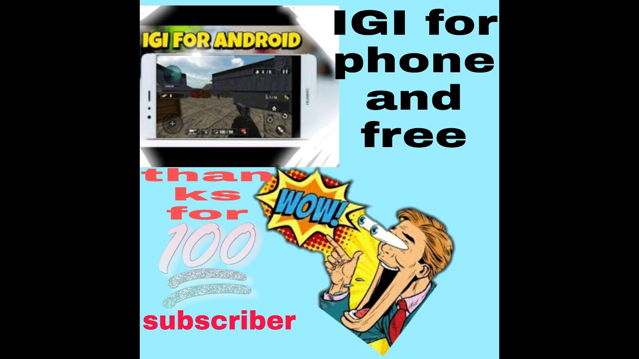 IGI game for android mobile free download// igi game for