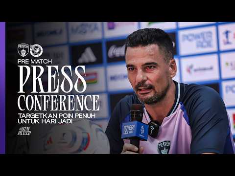 INGIN BERIKAN KEMENANGAN DI HARI JADI KLUB | PRE-MATCH PRESS CONFERENCE