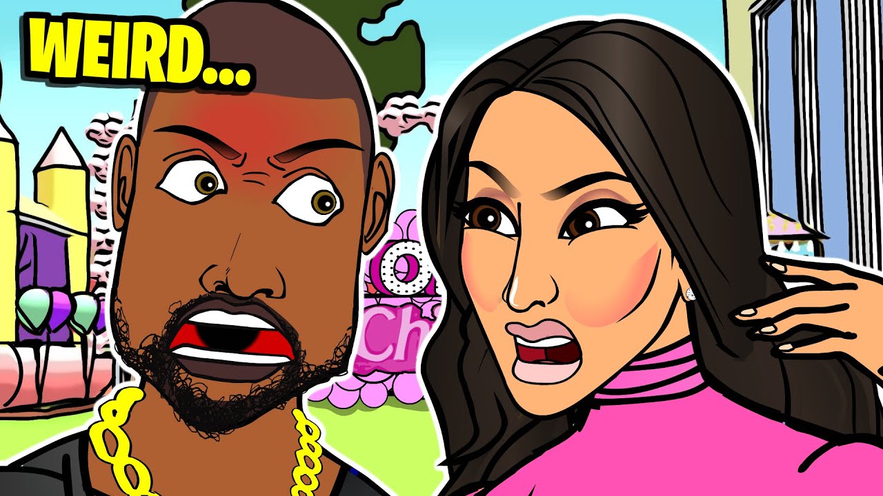 Yeezy Crashes a Birthday