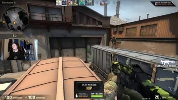 CS:GO - GeT_RiGhT plays FPL on Train 23.03.2017.