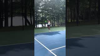 Tennis Skills Video - Mia Miller 2025