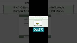 IB ACIO RESULT 2025 TIER 1 RESULT OUT SOON#ibacio2025 #ssccgl #ssc#maths#aiims