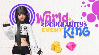 ꒰ NEW ꒱ ZEPETO World Popularity King Event 👑 | FREE ZEMs & Coins! | Tutorial