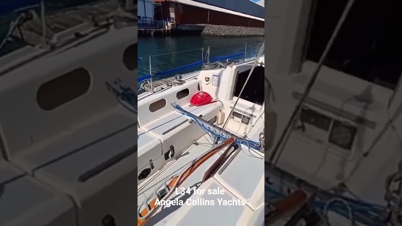 L34 for sale in Cape Town by Angela Collins Yachts #sailing #sailboat #boating #yachtsman