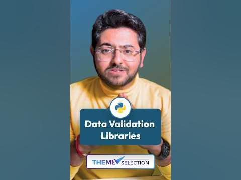 3 Free Python Data Validation Library #python #data #pythonprogramming ...