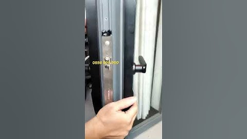 Khoá cửa vân tay cho cửa Xingfa F07 App TTLock