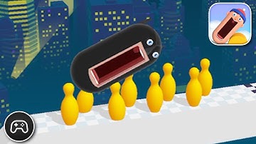 Hopping Heads: Scream & Shout - Gameplay Walkthrough Part 6 - Bats Ball Level 80-86 (iOS, Android)