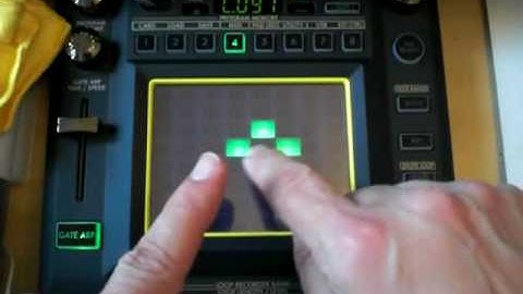 Korg Kaossilator Pro Video 3 Of Many. The Learning Curve Continues!