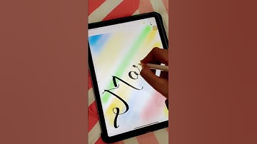 Calligraphy | Marwa name calligraphy #shorts #calligraphy #trending #youtubeshort #viral #art #diy