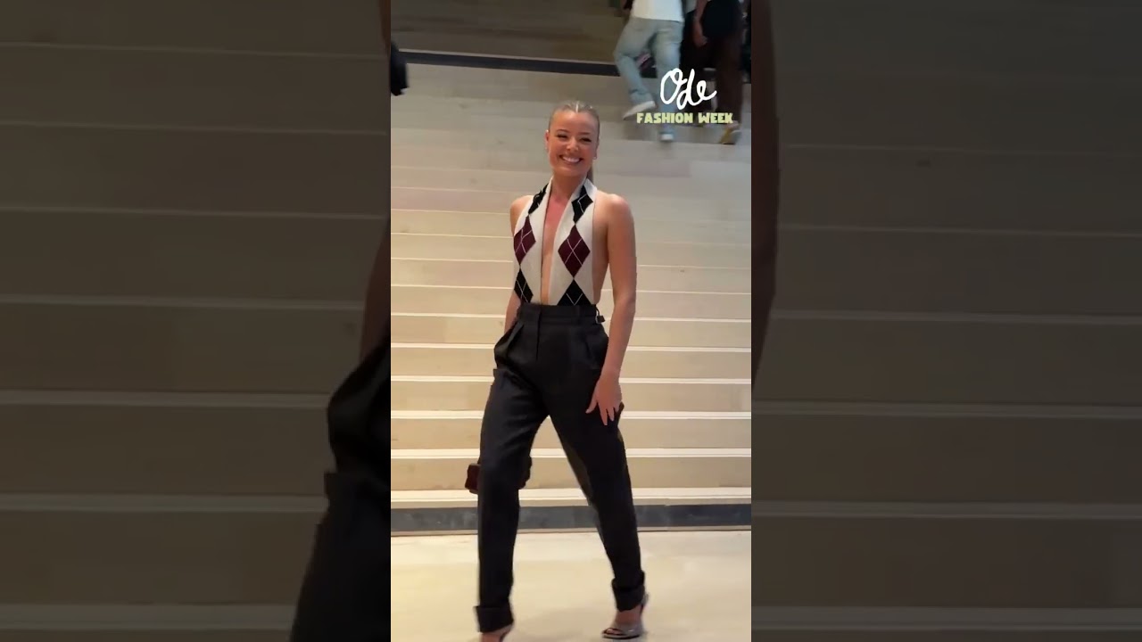 Les stars au défilé Mugler ✨ Les personnalités se succèdent à l’arrivée du défilé Mugler à Paris !