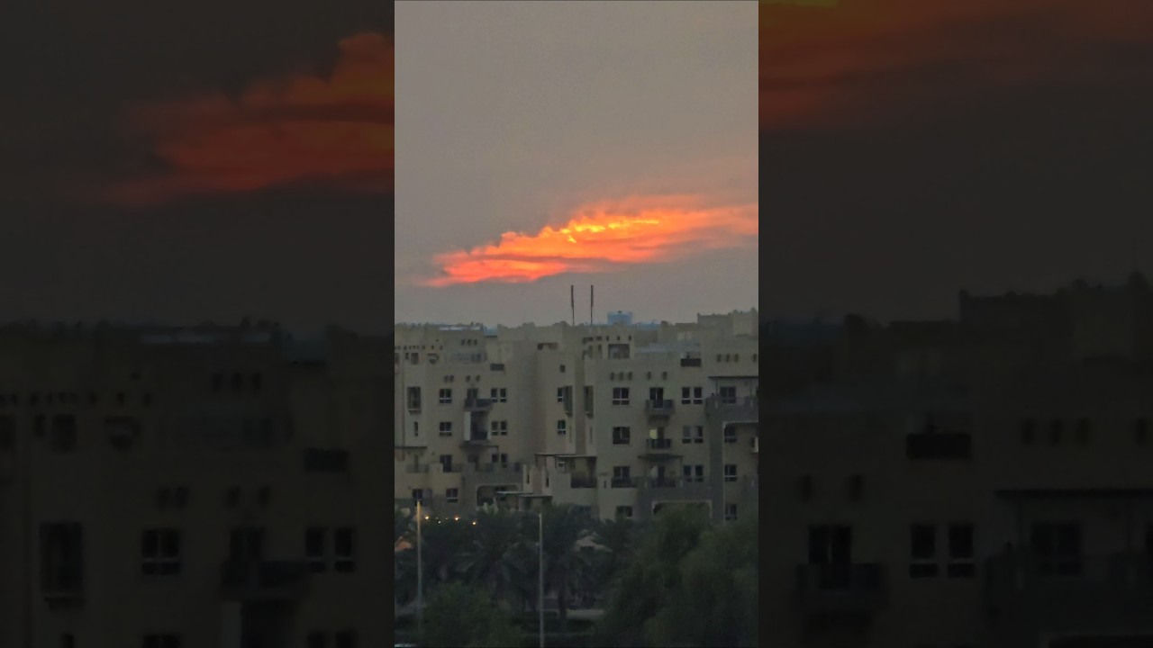 That moment you catch one of Dubai’s most beautiful sunset.