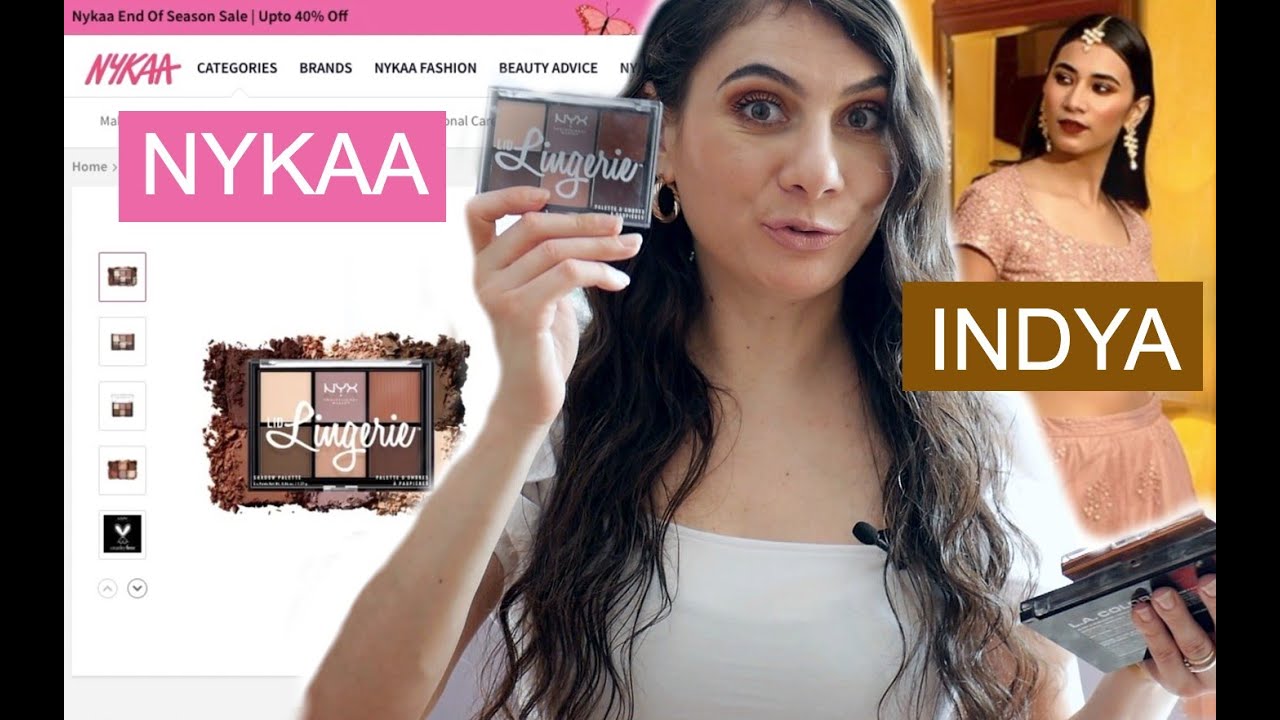 INDIA ONLINE SHOPPING REVIEW: NYKAA, INDYA AND H&M | TRAVEL VLOG IV