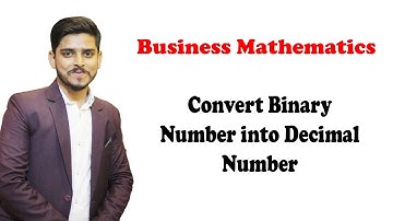 Convert Binary Number into Decimal Number in Urdu / Hindi