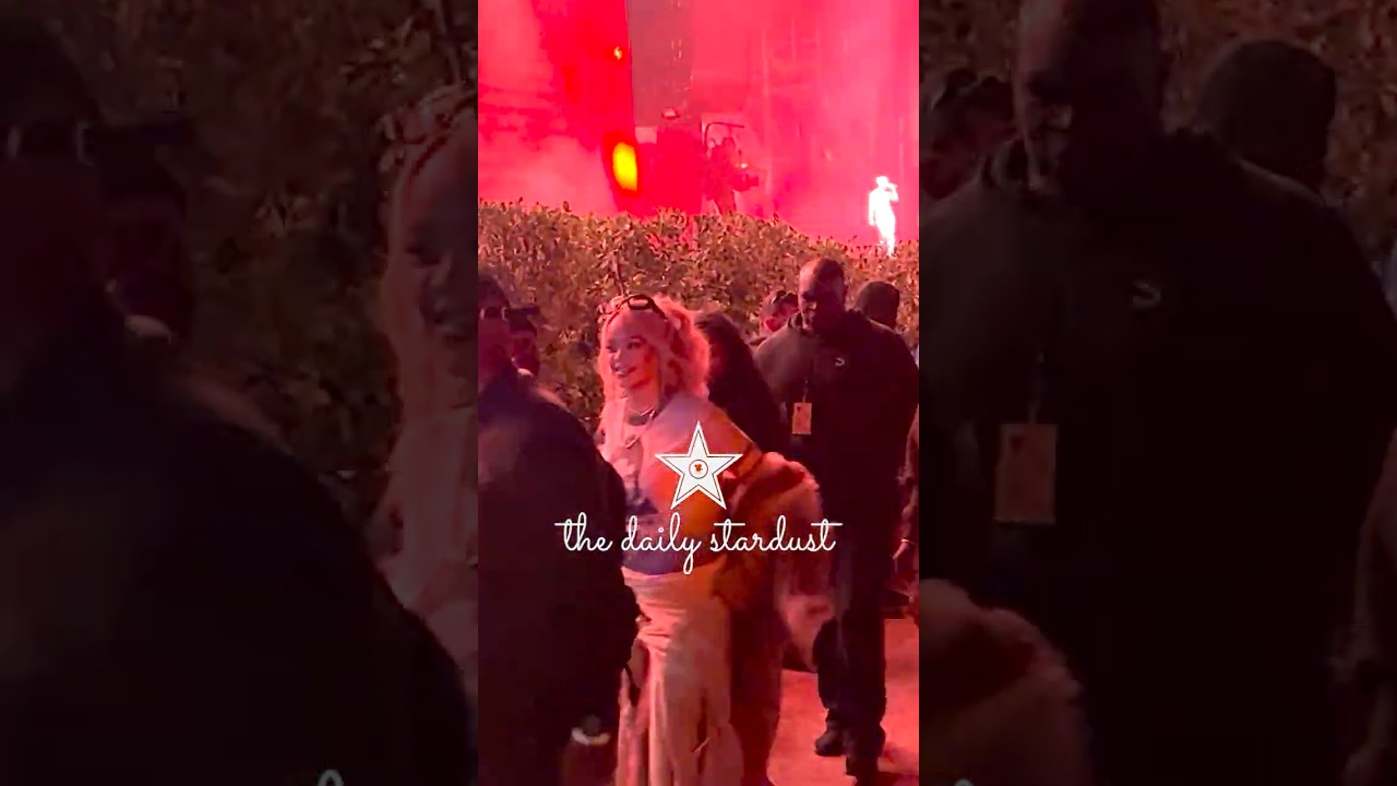Rihanna Hits Coachella To Watch ASAP Rocky Perform With Doja Cat