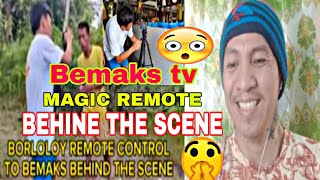 Bemaks tv BEHIND THE SCENE MAGIC REMOTE 🤣 REACTION VIDEO🤣😂 @Bemakstv