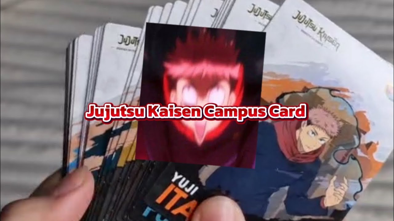 Anime Card Collection: Jujutsu Kaisen Campus Cards