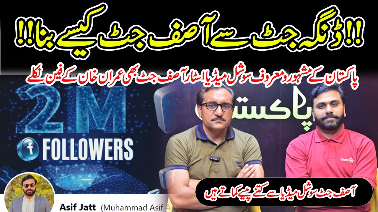 A brief interview Of Famous influencer Asif Jutt. - YouTube