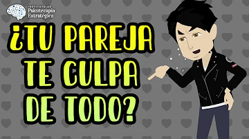 ¿Cómo se llama cuando alguien te culpa de todo?