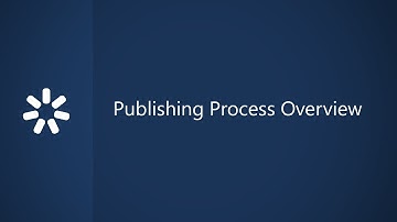 Publishing Process Overview