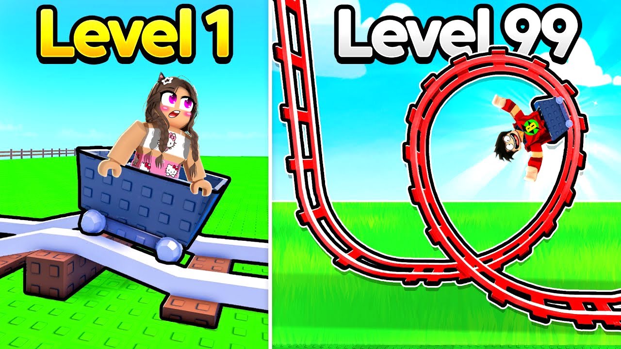 AYBÜKE İLE HIZ TRENİ YAPTIK 🤣 Roblox Build a Roller Coaster