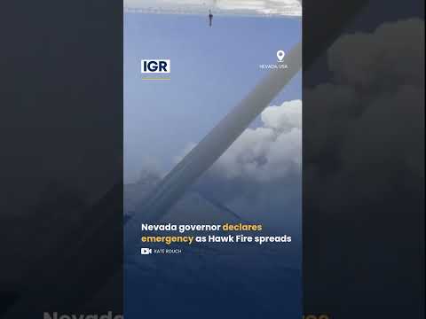 Hawk Fire Surges Past 10,500 Acres in Nevada | IGR | India Global Review