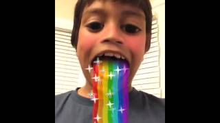 I'm vomiting rainbow