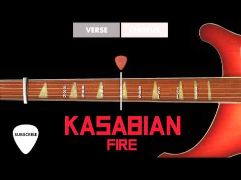 HOW TO PLAY: Kasabian - Fire
